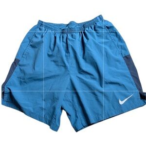 Nike Dri Fit Running Shorts Sz small  Blue Athletic Shorts